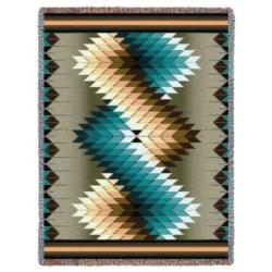 Whirl Wind Smoke Tapestry Throw